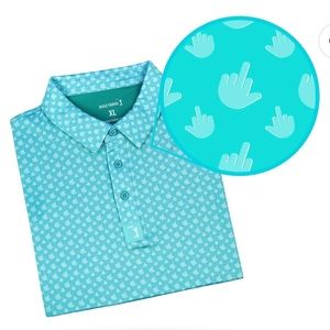 Bogey Bros Birdie Finger Polo